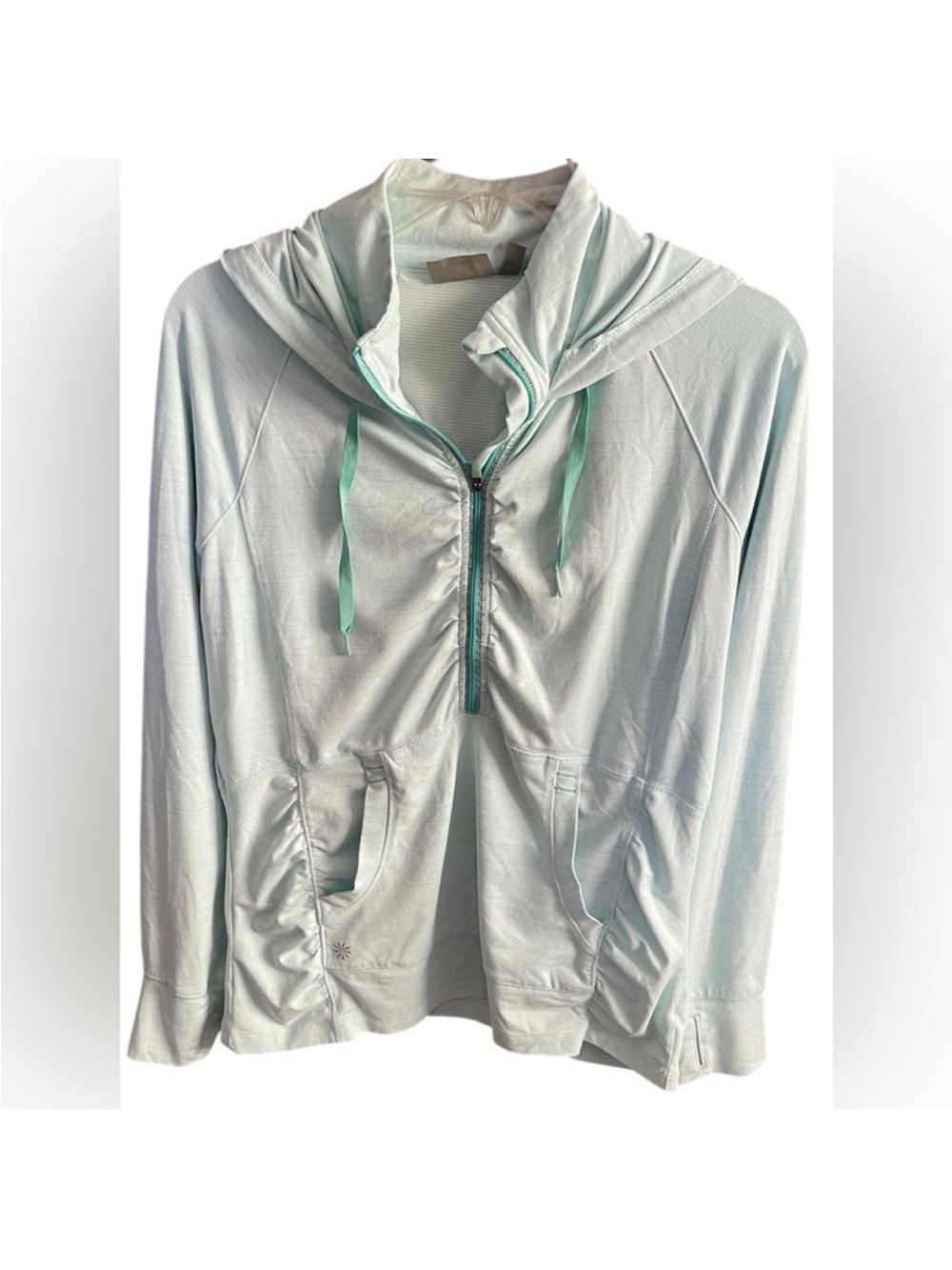Athleta
Athleta Heavenly Hail Hoodie
Aquamarine Half Zip Size Large